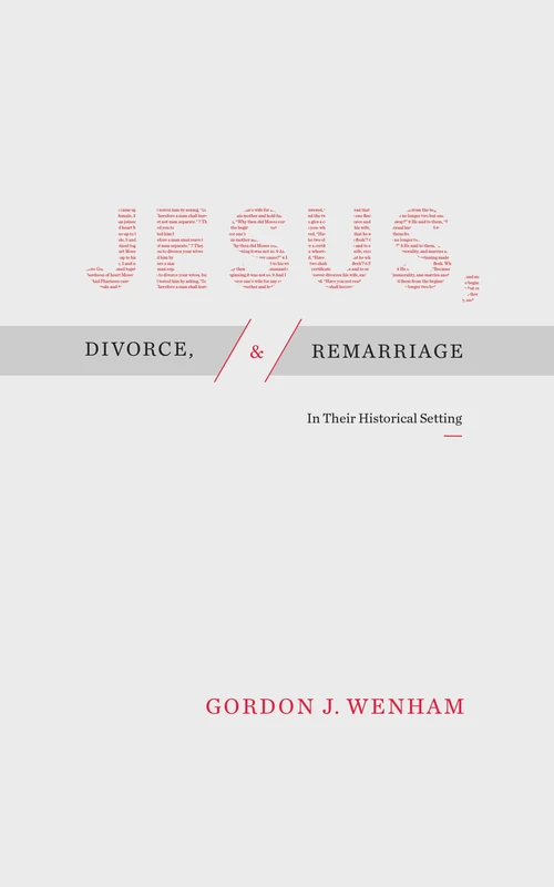 Cover of Jesus, Divorce, and Remarriage