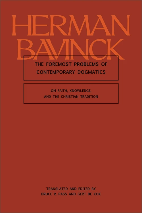Cover of The Foremost Problems of Contemporary Dogmatics