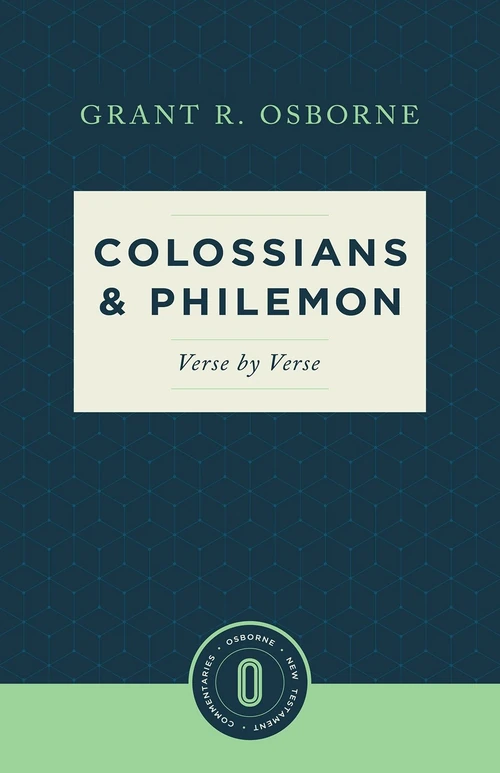 Cover of Colossians & Philemon Verse by Verse