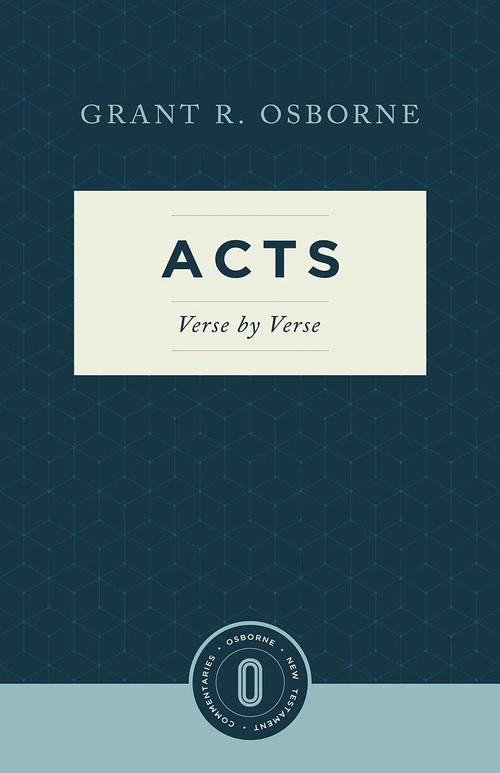Cover of Acts Verse by Verse