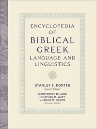 Cover of Encyclopedia of Biblical Greek Language and Linguistics