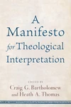 Cover of A Manifesto for Theological Interpretation