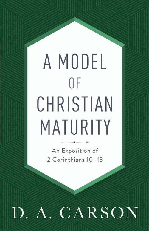 Cover of A Model of Christian Maturity