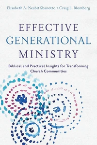 Cover of Effective Generational Ministry