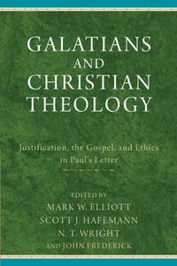 Cover of Galatians and Christian Theology