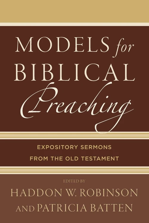 Cover of Models for Biblical Preaching