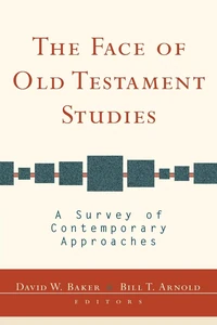 Cover of The Face of Old Testament Studies
