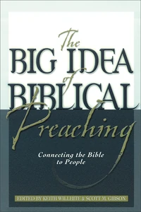 Cover of The Big Idea of Biblical Preaching