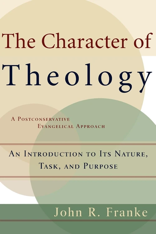 Cover of The Character of Theology