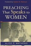 Cover of Preaching That Speaks to Women