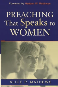 Cover of Preaching That Speaks to Women