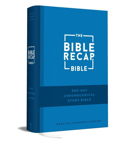 Cover of The Bible Recap 365-Day Chronological Study Bible