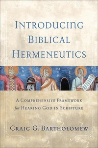 Cover of Introducing Biblical Hermeneutics