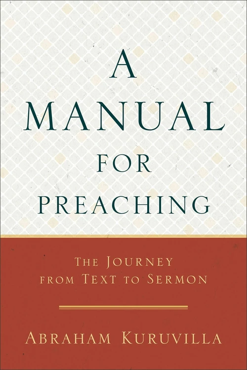 Cover of A Manual for Preaching