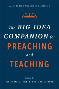 Cover of The Big Idea Companion for Preaching and Teaching