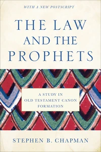 Cover of The Law and the Prophets