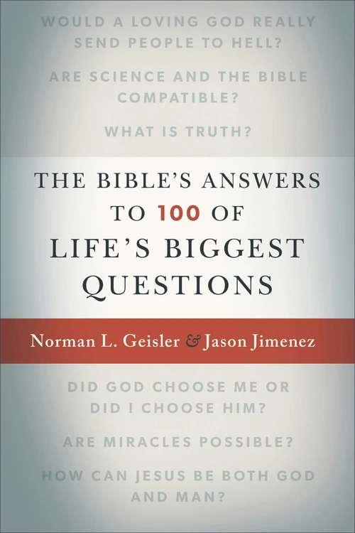 Cover of The Bible's Answers to 100 of Life's Biggest Questions