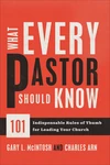 Cover of What Every Pastor Should Know