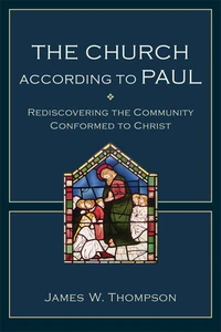 Cover of The Church according to Paul