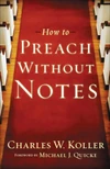 Cover of How to Preach without Notes