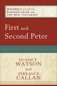 Cover of First and Second Peter