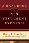 Cover of A Handbook of New Testament Exegesis
