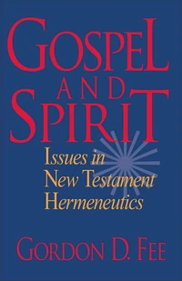 Cover of Gospel and Spirit