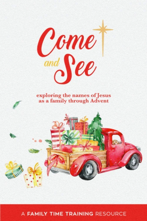 Cover of Laugh and Grow Bible Family Advent Devotional