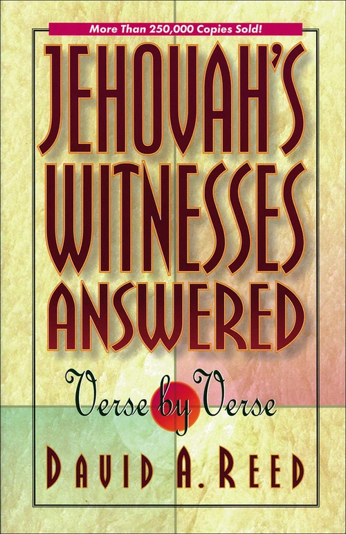 Cover of Jehovah's Witnesses Answered Verse by Verse