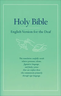 Cover of Holy Bible English Version for the Deaf