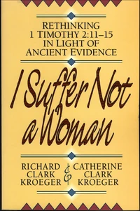 Cover of I Suffer Not a Woman
