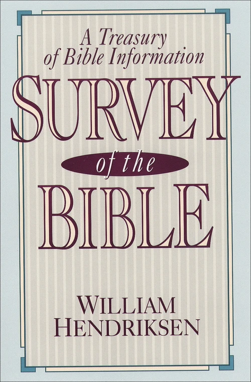 Cover of Survey of the Bible
