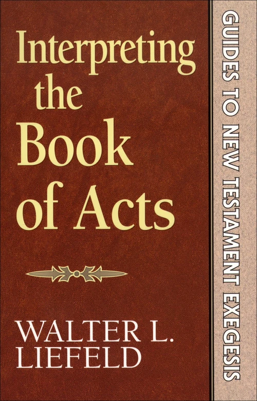 Cover of Interpreting the Book of Acts