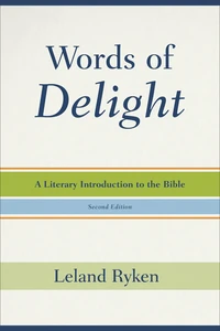 Cover of Words of Delight