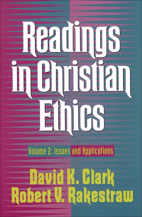 Cover of Readings in Christian Ethics