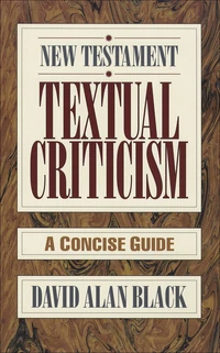 Cover of New Testament Textual Criticism
