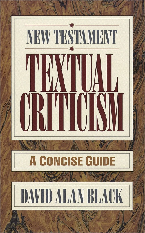Cover of New Testament Textual Criticism