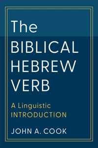 Cover of The Biblical Hebrew Verb