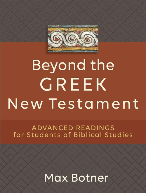 Cover of Beyond the Greek New Testament