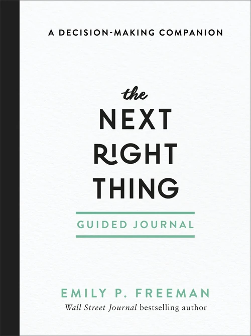Cover of The Next Right Thing Guided Journal