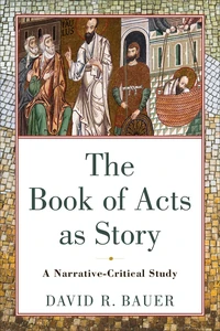 Cover of The Book of Acts as Story