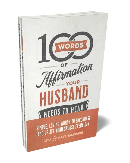 Cover of 100 Words of Affirmation Your Husband/Wife Needs to Hear Bundle