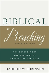 Cover of Biblical Preaching