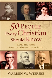 Cover of 50 People Every Christian Should Know
