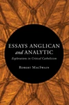 Cover of Essays Anglican and Analytic