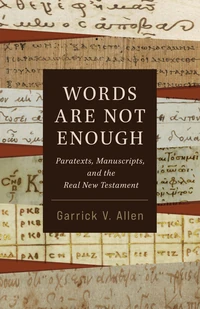 Cover of Words Are Not Enough