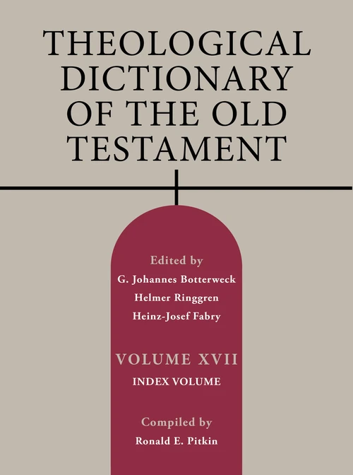Cover of Theological Dictionary of the Old Testament, Volume XVII