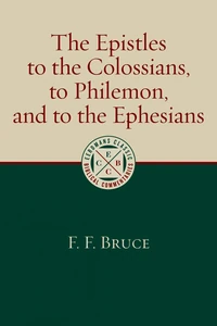 Cover of The Epistles to the Colossians, to Philemon, and to the Ephesians