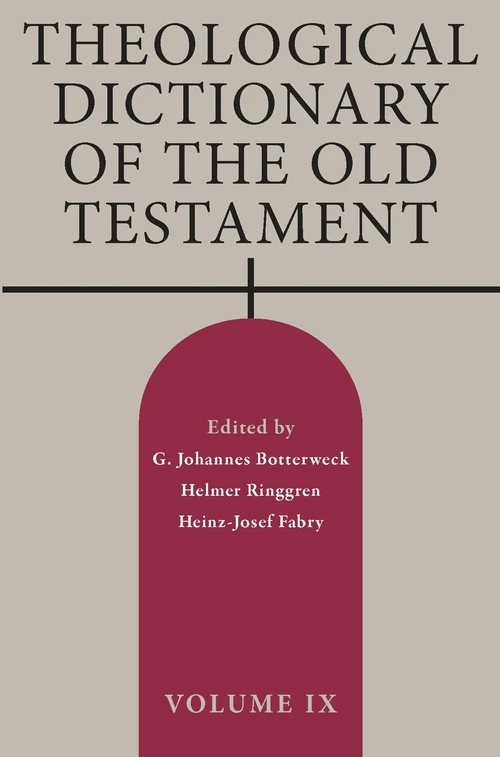 Cover of Theological Dictionary of the Old Testament, Volume IX