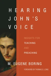 Cover of Hearing John’s Voice